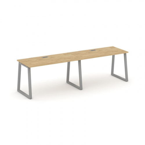 Style Project Рабочая станция 1 сторон. SN-6T1.ORS-023 Акация Лорка/Металл Антрацит/Заглушка Пластик фото 2