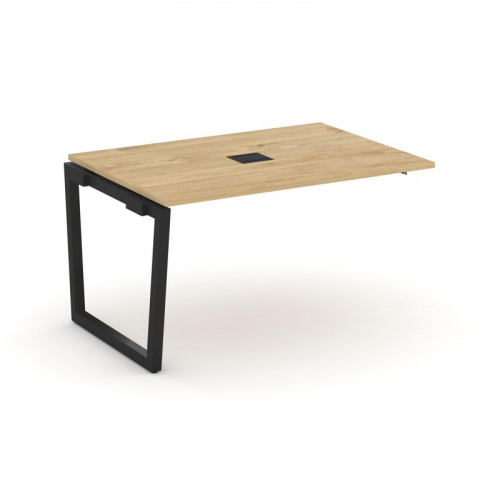 Style Project Проходной наб. элем. перег. стола SN-5T2.NSPRG-002 Акация Лорка/Металл Антрацит/Заглуш