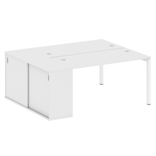 Бенч-система с шкафом-купе на П-обр. м/к Metal System Quattro 50БП.РС-СШК-1.3 фото 13 Бенч-система с шкафом-купе на П-обр. м/к Metal System Quattro 50БП.РС-СШК-1.3 фото 13