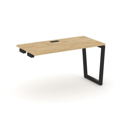 Style Project Стол-приставка к опор. элем. SN-5T2.OPRS-021 Акация Лорка/Металл Антрацит/Заглушка Пла