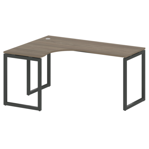 Стол криволинейный левый на О-обр. м/к Metal System Quattro 40БО.СА-4 (L) фото 2