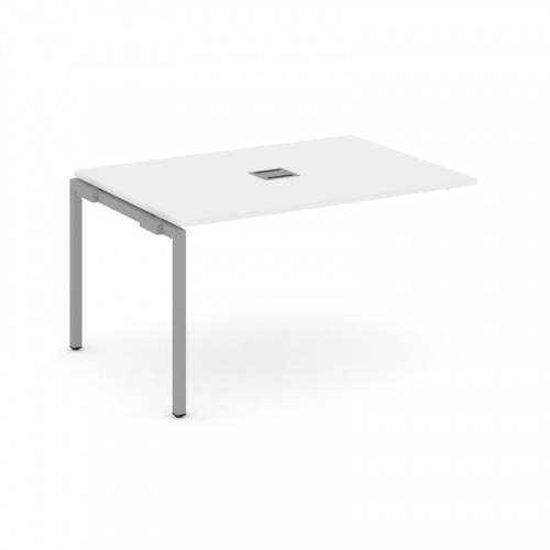 Style Project Проходной наб. элем. перег. стола SN-4P.NSPRG-002 Белый/Металл Серый 1180*980*750 фото 28