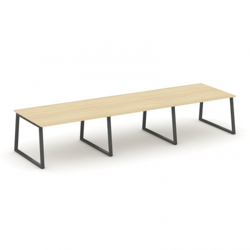 Style Project Стол переговорный SN-6T1.SPRG-054.3 Акация Лорка/Металл Антрацит 4740*1180*750 фото 28