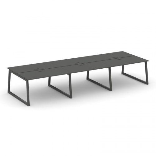 Style Project Рабочая станция 2-х сторон. SN-5T1.DRS-083 Акация Лорка/Металл Антрацит/Заглушка Пласт фото 27