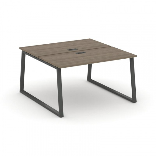 Style Project Рабочая станция 2-х сторон. SN-6T1.DRS-023 Акация Лорка/Металл Антрацит/Заглушка Пласт фото 25