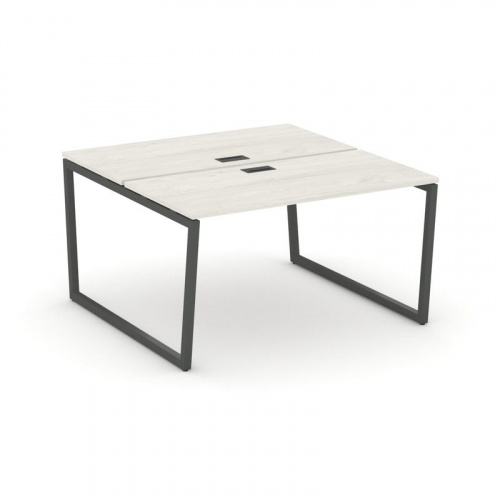 Style Project Рабочая станция 2-х сторон. SN-4T2.DRS-022 Акация Лорка/Металл Антрацит/Заглушка Пласт фото 24