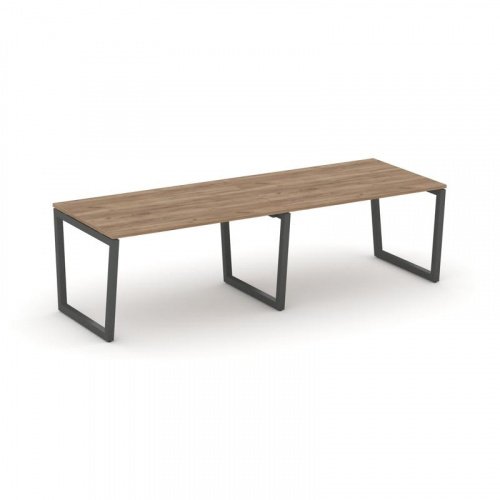 Style Project Стол переговорный SN-5T2.SPRG-011.3 Акация Лорка/Металл Антрацит 1960*980*750 фото 23