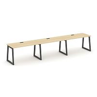 Style Project Рабочая станция 1 сторон. SN-5T1.ORS-052 Акация Лорка/Металл Антрацит/Заглушка Пластик