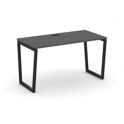 Style Project Стол письменный SN-4T2.SP-021 Акация Лорка/Металл Антрацит/Заглушка Пластик Черный 980 фото 5