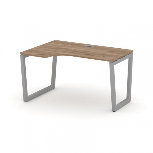 Style Project Стол рабочий эргоном. SN-5T2.SPA-022(L) Акация Лорка/Металл Антрацит/Заглушка Пластик фото 10