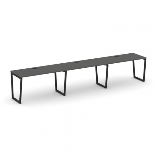 Style Project Рабочая станция 1 сторон. SN-4T2.ORS-042 Акация Лорка/Металл Антрацит/Заглушка Пластик фото 8