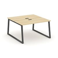 Style Project Рабочая станция 2-х сторон. SN-6T1.DRS-001 Акация Лорка/Металл Антрацит/Заглушка Пласт