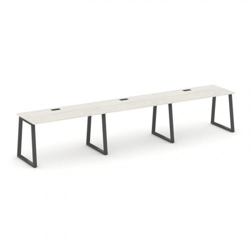 Style Project Рабочая станция 1 сторон. SN-6T1.ORS-044 Акация Лорка/Металл Антрацит/Заглушка Пластик фото 24