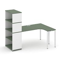 Стол эргономичный с опорным стеллажом Concept CN.SA-208(R)