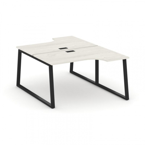 Style Project Рабочая станция эргоном. SN-6T1.DRPA-022 Акация Лорка/Металл Антрацит/Заглушка Пластик фото 5