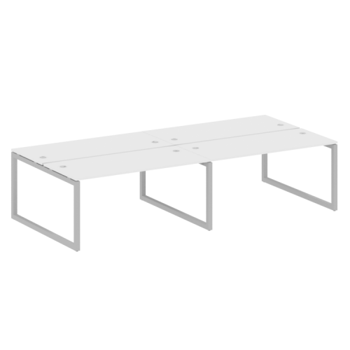 Бенч-система на 4 места на О-обр. м/к Metal System Quattro 50БО.СМ-4.4  фото 4