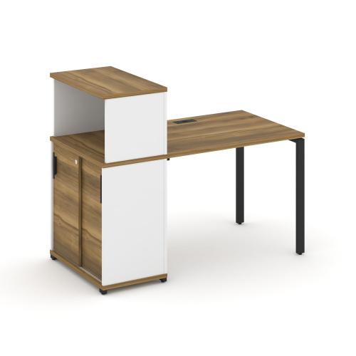 Стол офисный с опорным шкафом-купе Concept CN.SP-237