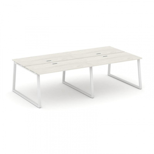 Style Project Рабочая станция 2-х сторон. SN-6T1.DRS-051 Акация Лорка/Металл Антрацит/Заглушка Пласт фото 13