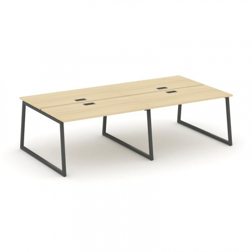 Style Project Рабочая станция 2-х сторон. SN-4T1.DRS-034 Акация Лорка/Металл Антрацит/Заглушка Пласт фото 28