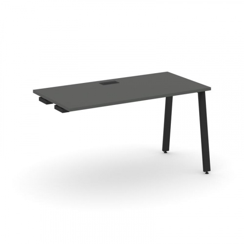 Style Project Стол-приставка к опор. элем. SN-6A.OPRS-012 Дуб Наварра/Металл Антрацит 1180*700*750 фото 5
