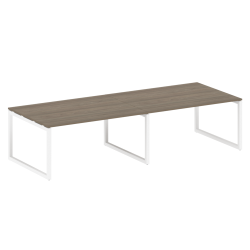 Переговорный стол на О-обр. м/к Metal System Quattro 50БО.ПРГ-2.4 фото 3