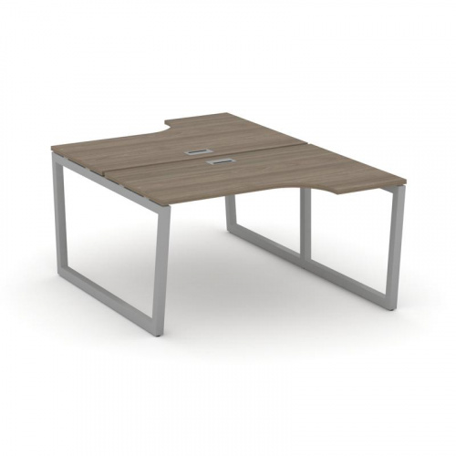 Style Project Рабочая станция эргоном. SN-5T2.DRPA-022 Акация Лорка/Металл Антрацит/Заглушка Пластик фото 14