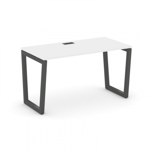 Style Project Стол письменный SN-5T2.SP-021 Акация Лорка/Металл Антрацит/Заглушка Пластик Черный 980 фото 26