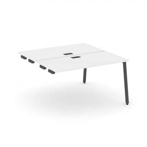 Style Project Стол-приставка к опор. элем. SN-4A.DPRS-011 Дуб Наварра/Металл Белый 980*1432*750 фото 15