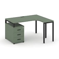 Стол эргономичный с опорной тумбой Concept CN.SA-303(R)