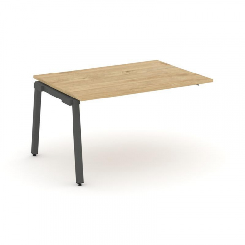 Style Project Проходной наб. элем. перег. стола SN-5A.NSPRG-002.3 Антрацит/Металл Белый 1180*980*750 фото 8