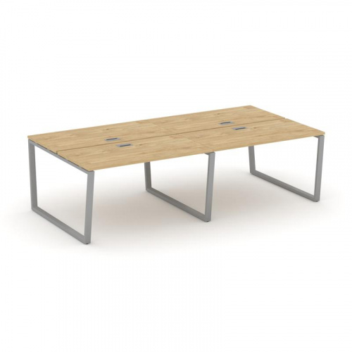 Style Project Рабочая станция 2-х сторон. SN-6T2.DRS-043 Акация Лорка/Металл Антрацит/Заглушка Пласт фото 2