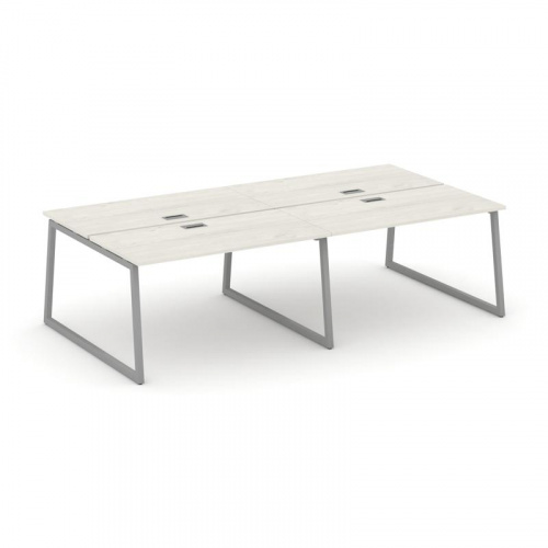 Style Project Рабочая станция 2-х сторон. SN-4T1.DRS-034 Акация Лорка/Металл Антрацит/Заглушка Пласт фото 17