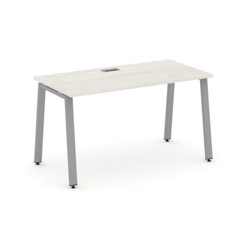 Style Project Стол письменный SN-6A.SP-011 Акация Лорка/Металл Белый 980*700*750 фото 10