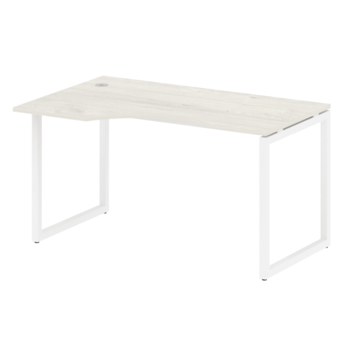 Стол криволинейный левый на О-обр. м/к Metal System Quattro 40БО.СА-2 (L) фото 4 Стол криволинейный левый на О-обр. м/к Metal System Quattro 40БО.СА-2 (L) фото 4