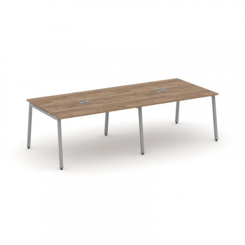 Style Project Стол переговорный SN-4A.SPRG-043 Акация Лорка/Металл Антрацит 2760*1180*750 фото 7 Style Project Стол переговорный SN-4A.SPRG-043 Акация Лорка/Металл Антрацит 2760*1180*750 фото 7