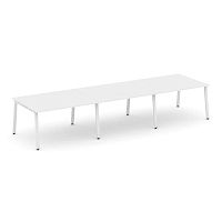 Style Project Стол переговорный SN-6A.SPRG-054.3 Белый/Металл Белый 4740*1180*750