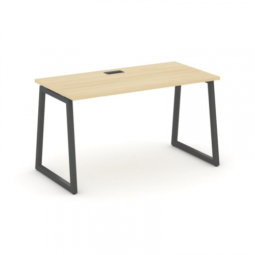 Style Project Стол письменный SN-4T1.SP-014 Акация Лорка/Металл Антрацит/Заглушка Пластик Черный 158 фото 28