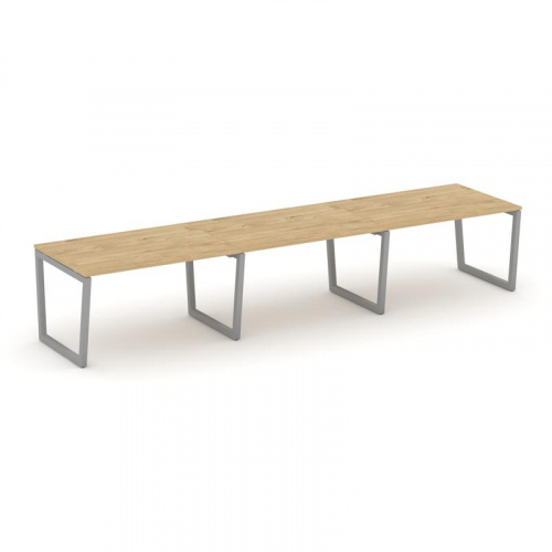 Style Project Стол переговорный SN-5T2.SPRG-023.3 Акация Лорка/Металл Антрацит 4410*980*750 фото 2