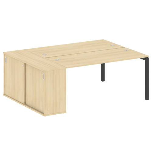 Бенч-система с шкафом-купе на П-обр. м/к Metal System Quattro 50БП.РС-СШК-1.4 фото 10 Бенч-система с шкафом-купе на П-обр. м/к Metal System Quattro 50БП.РС-СШК-1.4 фото 10