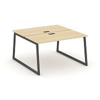 Style Project Рабочая станция 2-х сторон. SN-4T1.DRS-012 Акация Лорка/Металл Антрацит/Заглушка Пласт