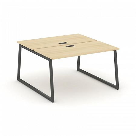 Style Project Рабочая станция 2-х сторон. SN-4T1.DRS-002 Акация Лорка/Металл Антрацит/Заглушка Пласт