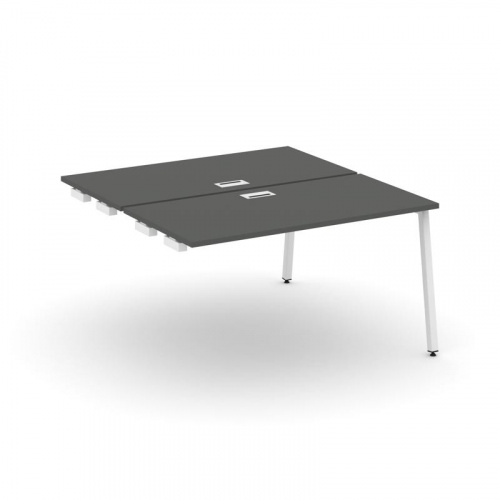 Style Project Стол-приставка к опор. элем. SN-4A.DPRS-011 Дуб Наварра/Металл Белый 980*1432*750 фото 25