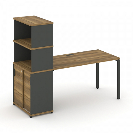 Стол офисный с опорным шкафом-купе Concept CN.SP-243
