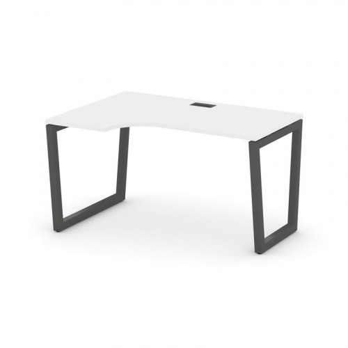 Style Project Стол рабочий эргоном. SN-5T2.SPA-022(L) Акация Лорка/Металл Антрацит/Заглушка Пластик фото 26