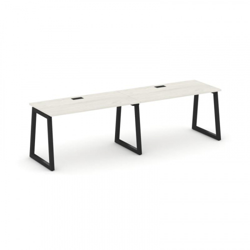 Style Project Рабочая станция 1 сторон. SN-5T1.ORS-023 Акация Лорка/Металл Антрацит/Заглушка Пластик фото 9