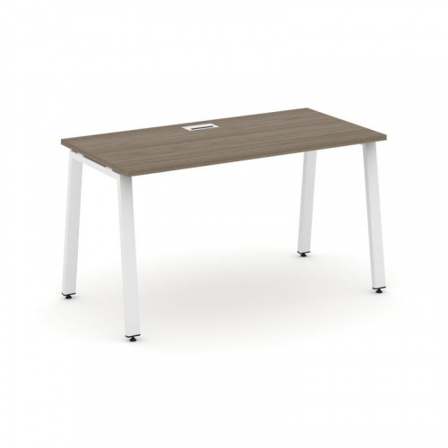 Style Project Стол письменный SN-6A.SP-011 Акация Лорка/Металл Белый 980*700*750 фото 23