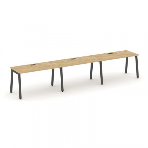 Style Project Рабочая станция 1 сторон. SN-5A.ORS-041 Акация Лорка/Металл Белый 2940*700*750 фото 27