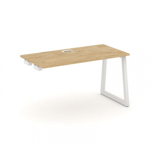 Style Project Стол-приставка к опор. элем. SN-5T1.OPRS-023 Акация Лорка/Металл Антрацит/Заглушка Пла фото 3