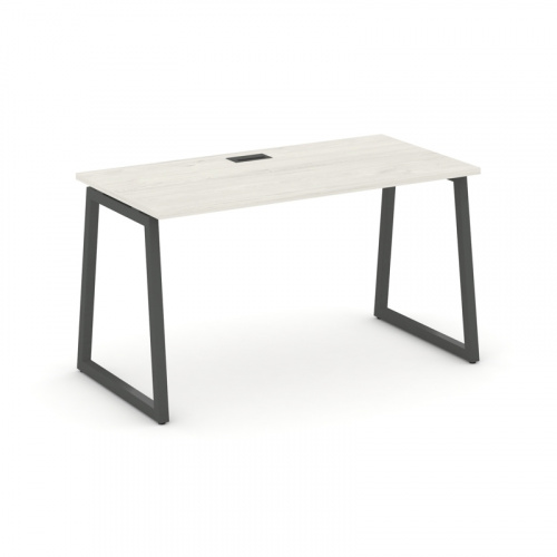 Style Project Стол письменный SN-4T1.SP-014 Акация Лорка/Металл Антрацит/Заглушка Пластик Черный 158 фото 9