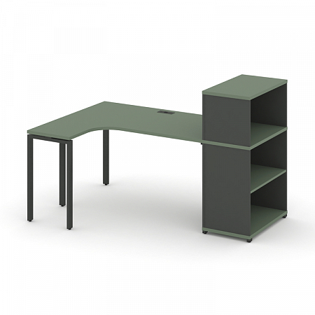 Стол эргономичный с опорным стеллажом Concept CN.SA-205(L)
